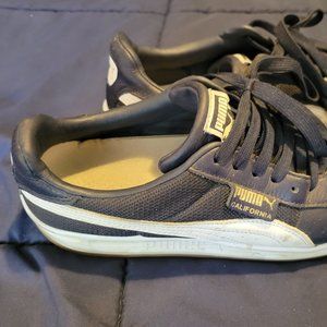 PUMA California Navy/White Mens Sneakers